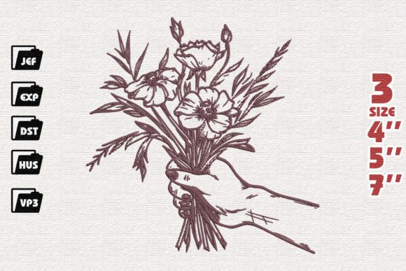 Floral Holding Embroidery: A Designer Review