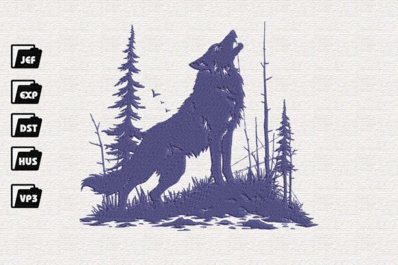 Reviewing Mystical Wolf Embroidery for Etsy Shops