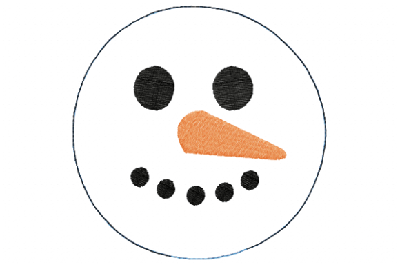 Snowman Emoji Pillow Ith Embroidery Review